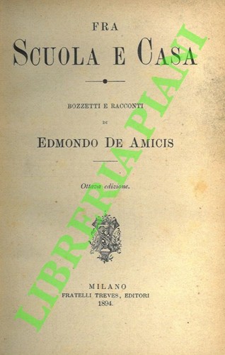 Amicis edmondo fra scuola - de,