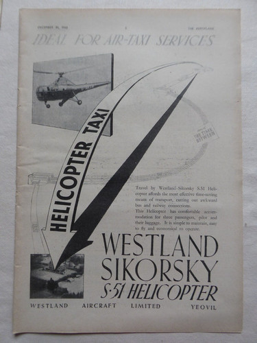 1948 pub westland aircraft - pub,