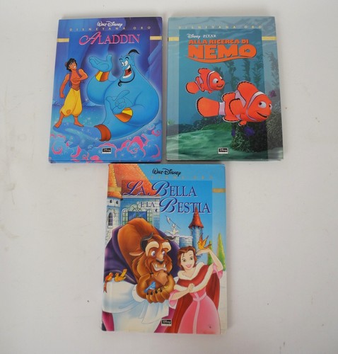 3libri cartonati disney - cartonati,