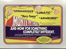 Monty Python's And Now for Something Completely Different 1971 Original UK Quad