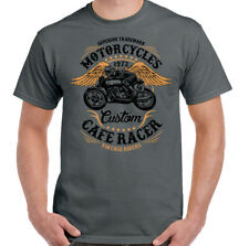 T-Shirt Cafe Racer Uomo Biker