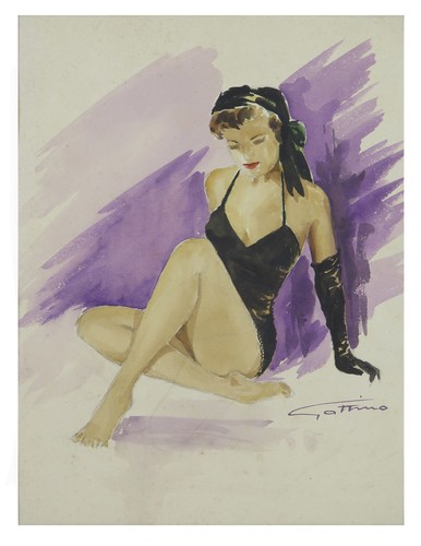 Quadro antico glamour pin - quadro,