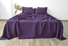 Set Lenzuola Lino Viola