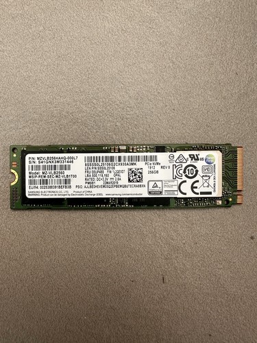 Ssd 256gb samsung - ssd, m.2
