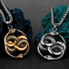 Collana acciaio inox - in, catena
