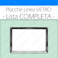Placche 3,4, e 6 moduli