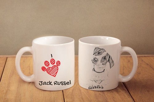 Jack russel terrier un tazza - terrier,