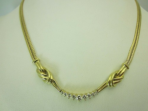 Collana foulard gucci oro - gucci, in
