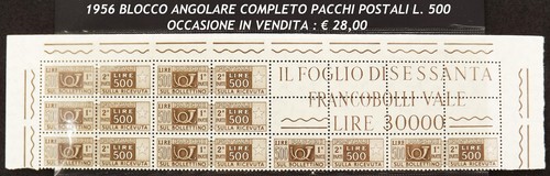 1956 blocco angolare - 1956, di