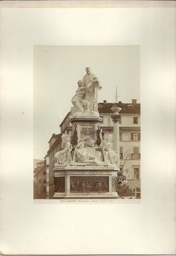 1880 torino monumento - torino,
