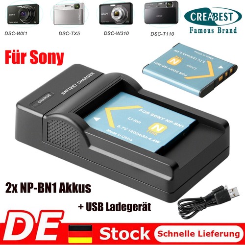 Pezzi bn1 batteria e - 2, np-bn1