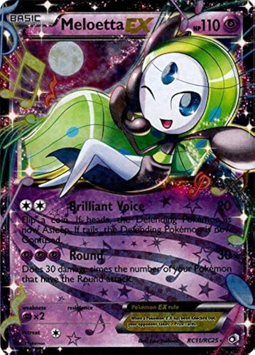 Meloetta rc11 rc25 - rc11/rc25, tesori