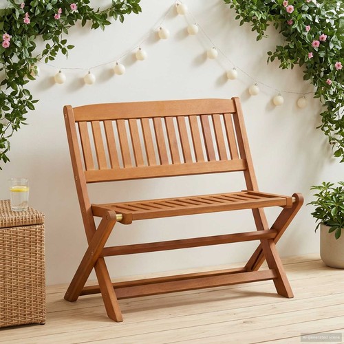 Panchina per bambini marrone - panchina,