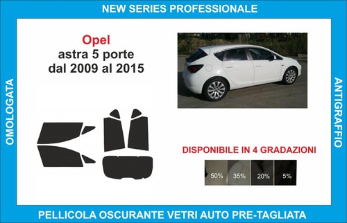 Pellicole oscuranti vetri opel - vetri,