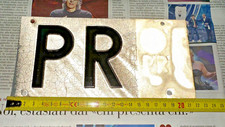 Targa riflettente storica per