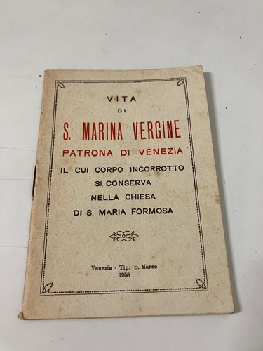 Vita marina vergine - di, s.
