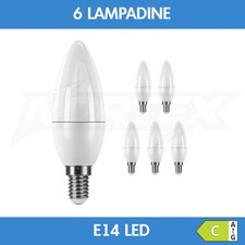 6 LAMPADINE E14 LED | 3W 5W 6W