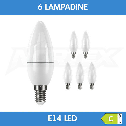 Lampadine e14 led - 5w, 6w