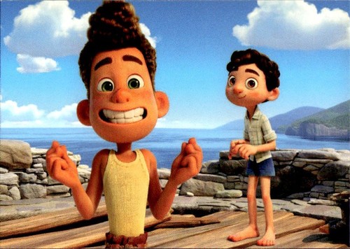 Card luca disney - luca, pixar