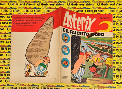 Book libro fumetto asterix - fumetto,