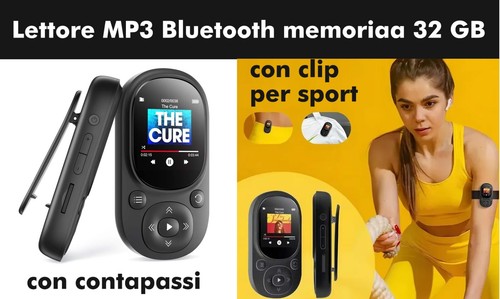 Lettore mp3 sport bluetooth - mp3,