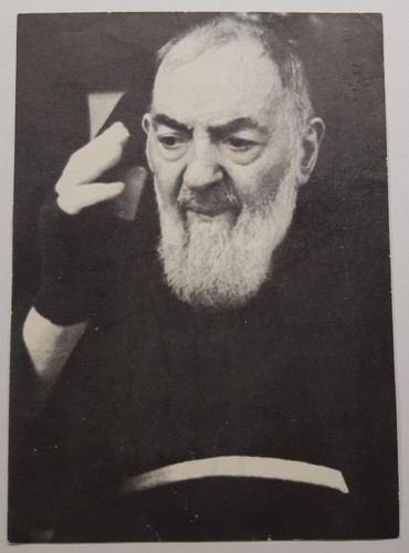Foto padre pio raro santino - padre,