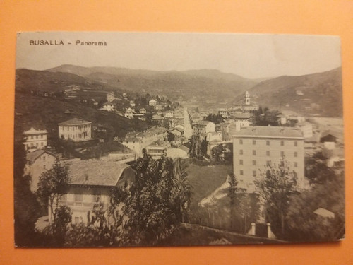 Busalla veduta - (genova)., veduta.