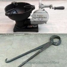 Forge Furnace With Hand Blower