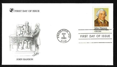 1941 20c john hanson digest - john,