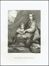 XIX sec. Madonna col Bambino Gesù