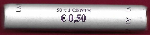 Lettonia centesimo euro - lettonia, di