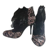 Elegante stivaletto nero e