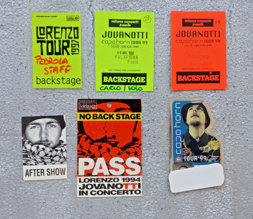 Pass backstage concerto - backstage,