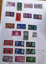 GB QE2 1960 - 1962 9 set pre