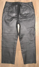Jeans In Pelle Per Donna In
