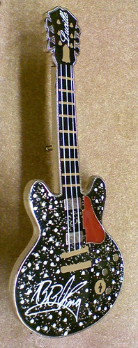 Spilla chitarra king - chitarra, bb