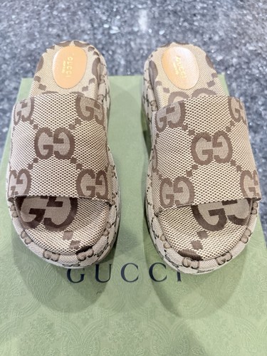 Gucci macro canvas camel - gucci,