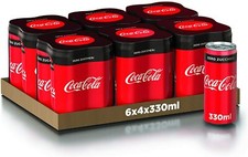 Coca-Cola Zero, 330ml 6x4