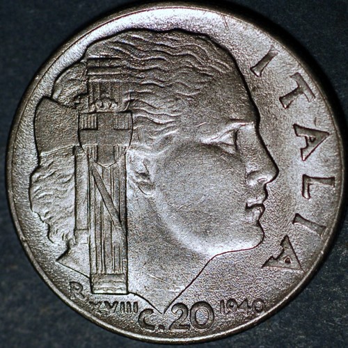 Italy centesimi 1940 75 - 20,