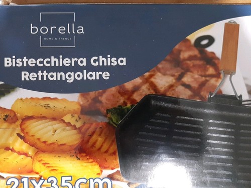 Bistecchiera ghisa arrosto - in,