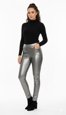Pantalone Metallizzato Skinny