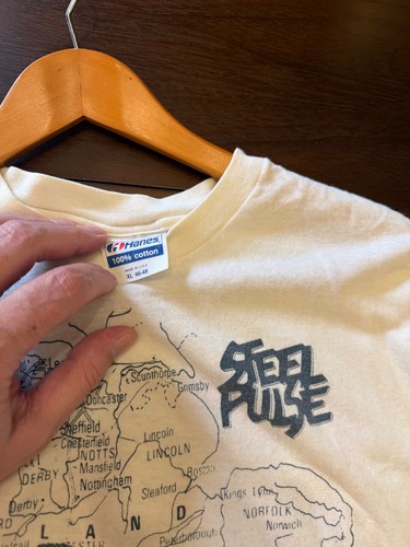 Maglietta steel pulse england - steel,