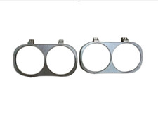 LANCIA BETA HPE  COPPIA CORNICI CERCHI FARI  SX  E  DX HEADLIGHT FRAME OLD STOCK