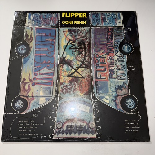 Flipper gone fishin vinyl - flipper, fishin'