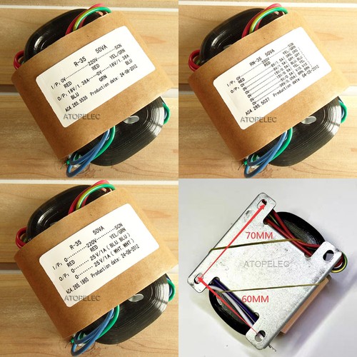 Trasformatore core 220v 50w - r-core,