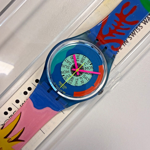 Swatch 1990 passion - swatch, flower