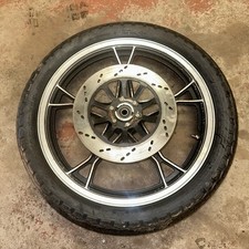 Ruota anteriore OWM SUZUKI GS550 GS 550 L E 75-89 19” con disco completa buone condizioni