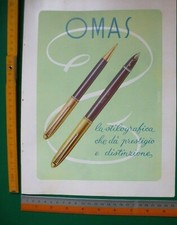 Pubblicità OMAS 361 Penna