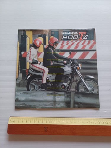 Gilera 200 1979 depliant - 200,
