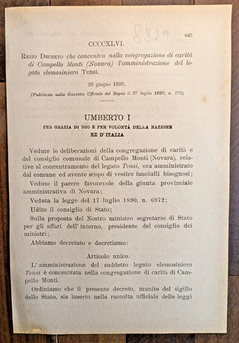 1892 campello monti regio - in,
